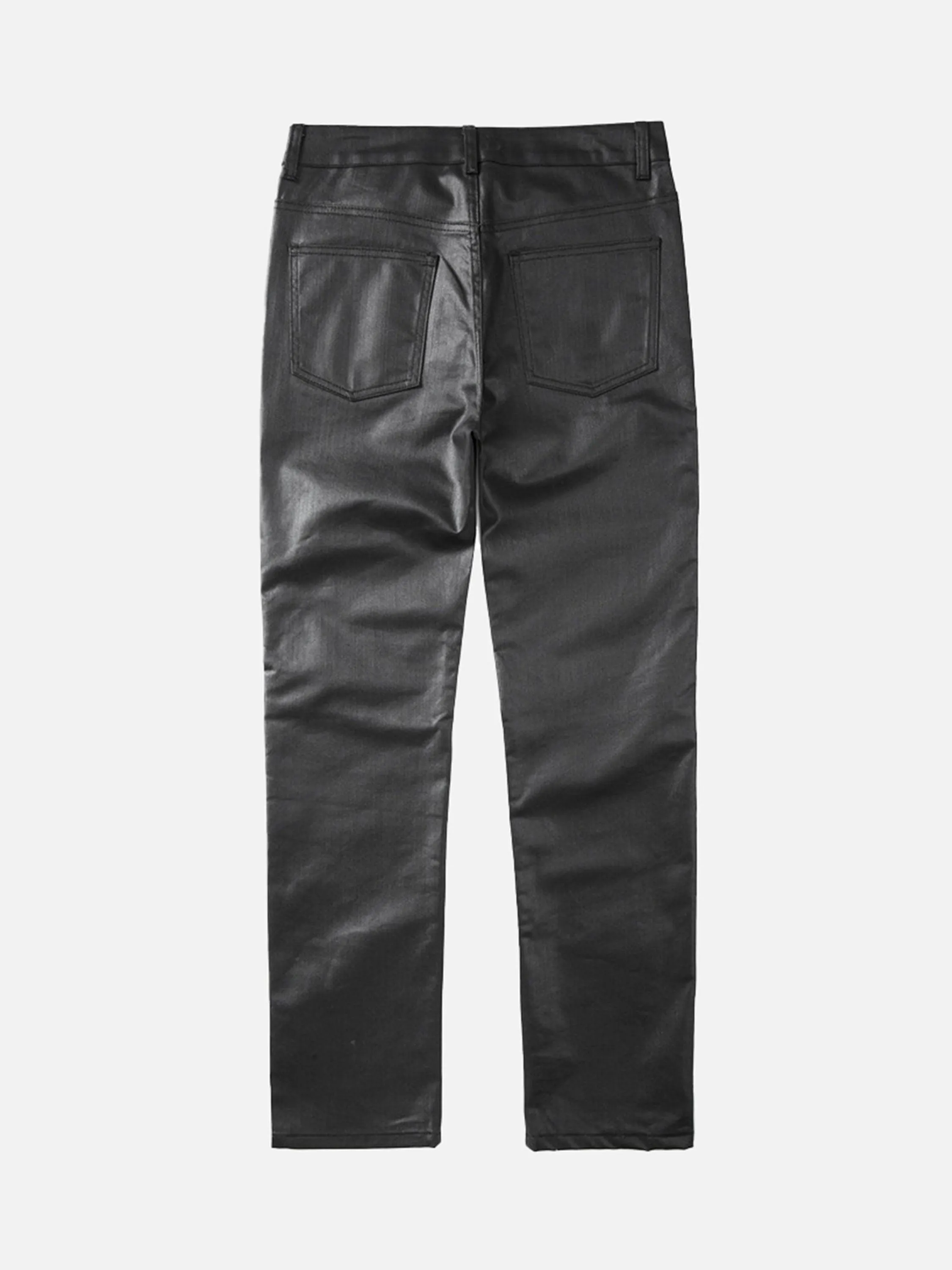 1984 Retro Zipper Pocket Slim Straight Pants