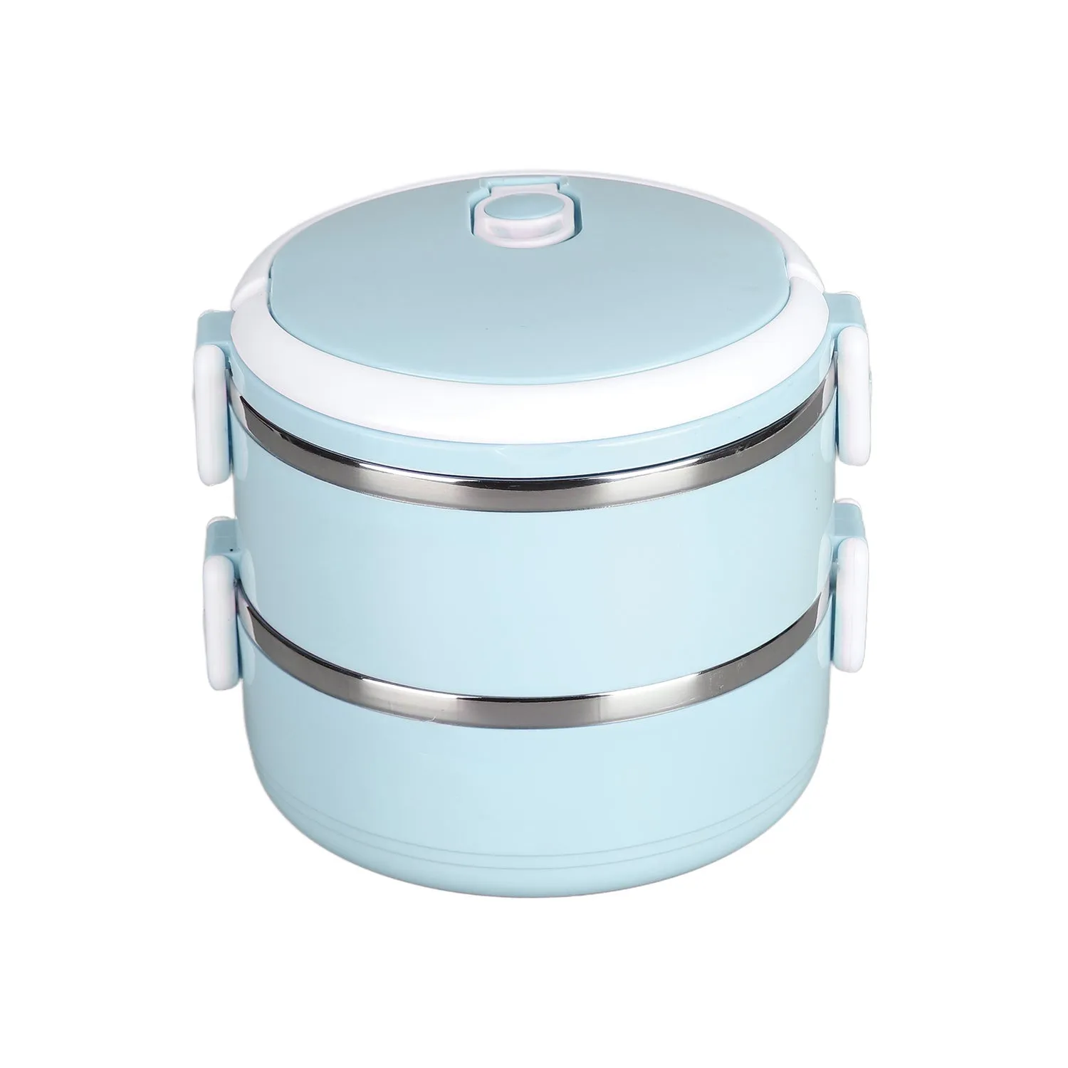 2873 Multi Layer Stainless Steel Hot Lunch Box (2 Layer)