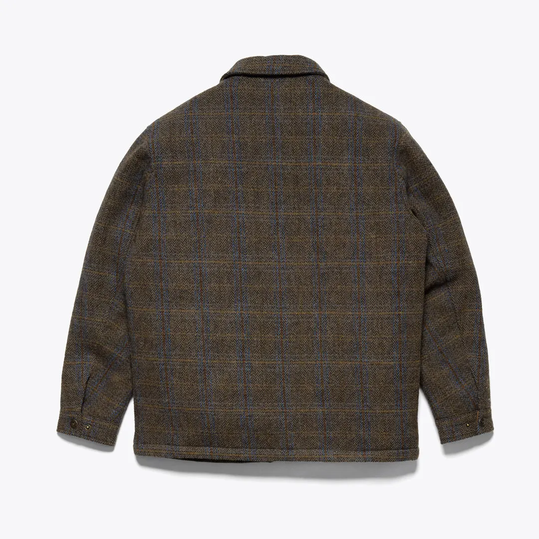 Aberdeen Wool Jacket - Thistle Bark Plaid