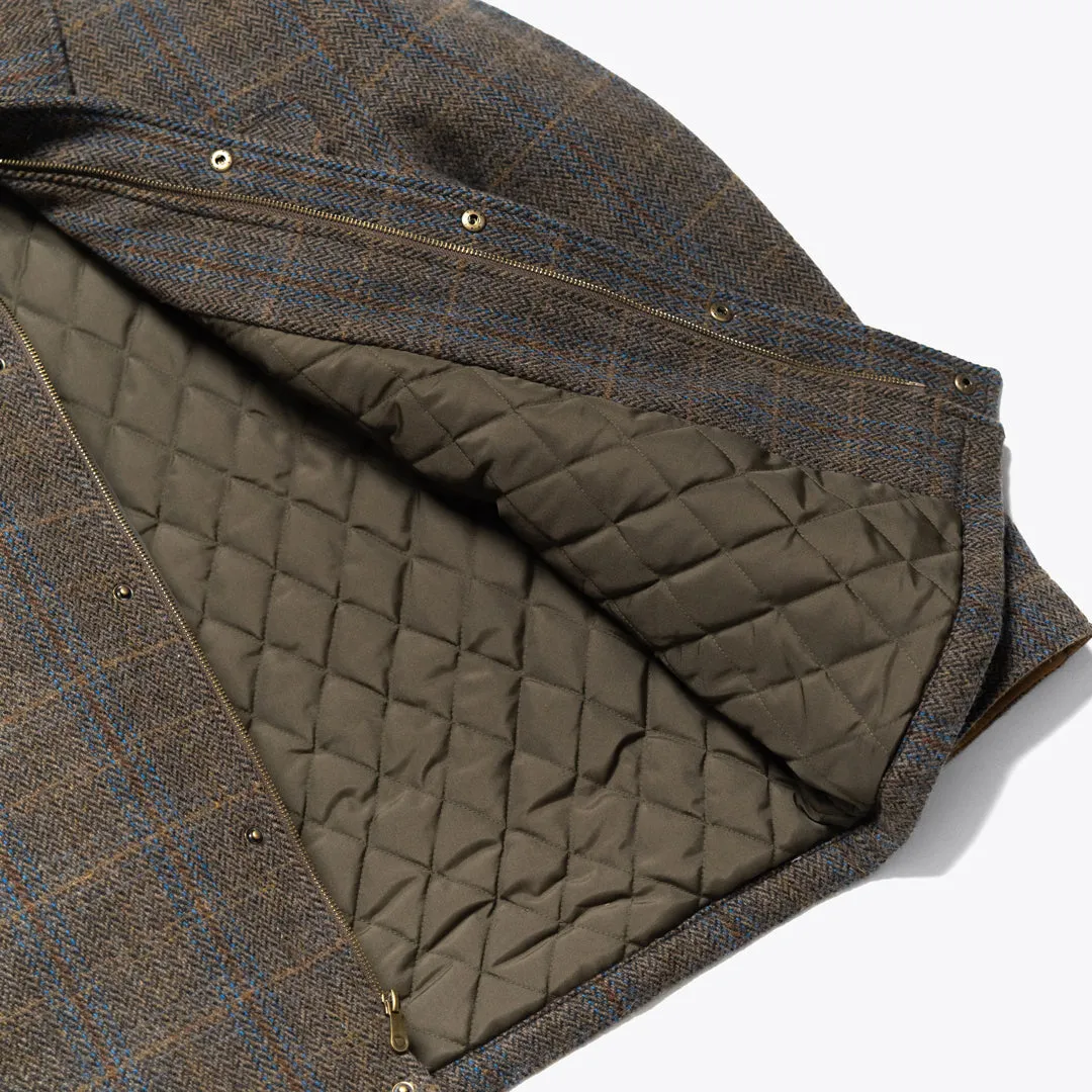 Aberdeen Wool Jacket - Thistle Bark Plaid