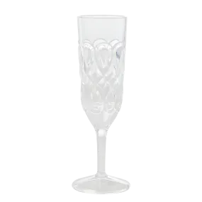 Acrylic Champagne Glass - Clear