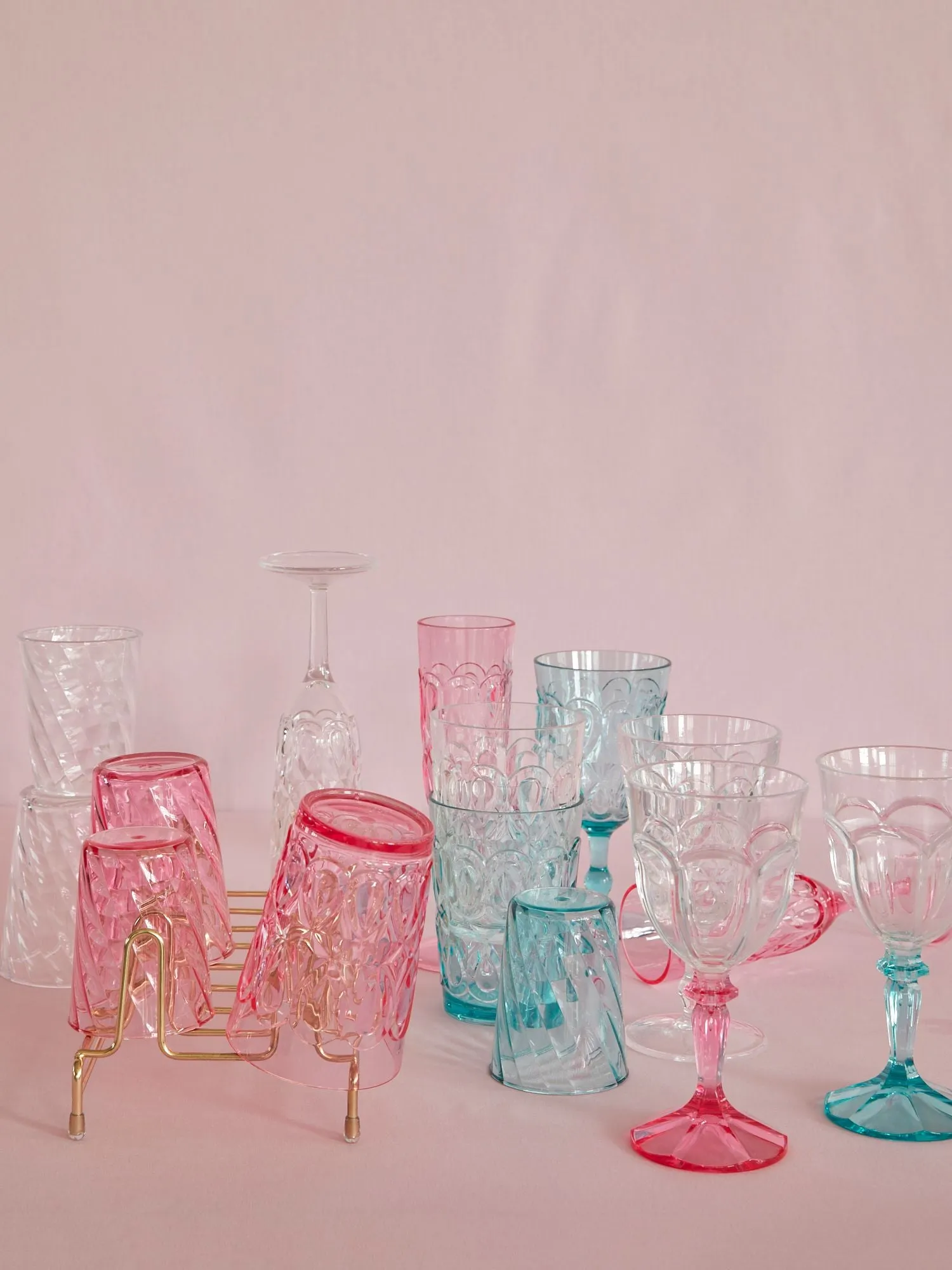 Acrylic Champagne Glass - Clear