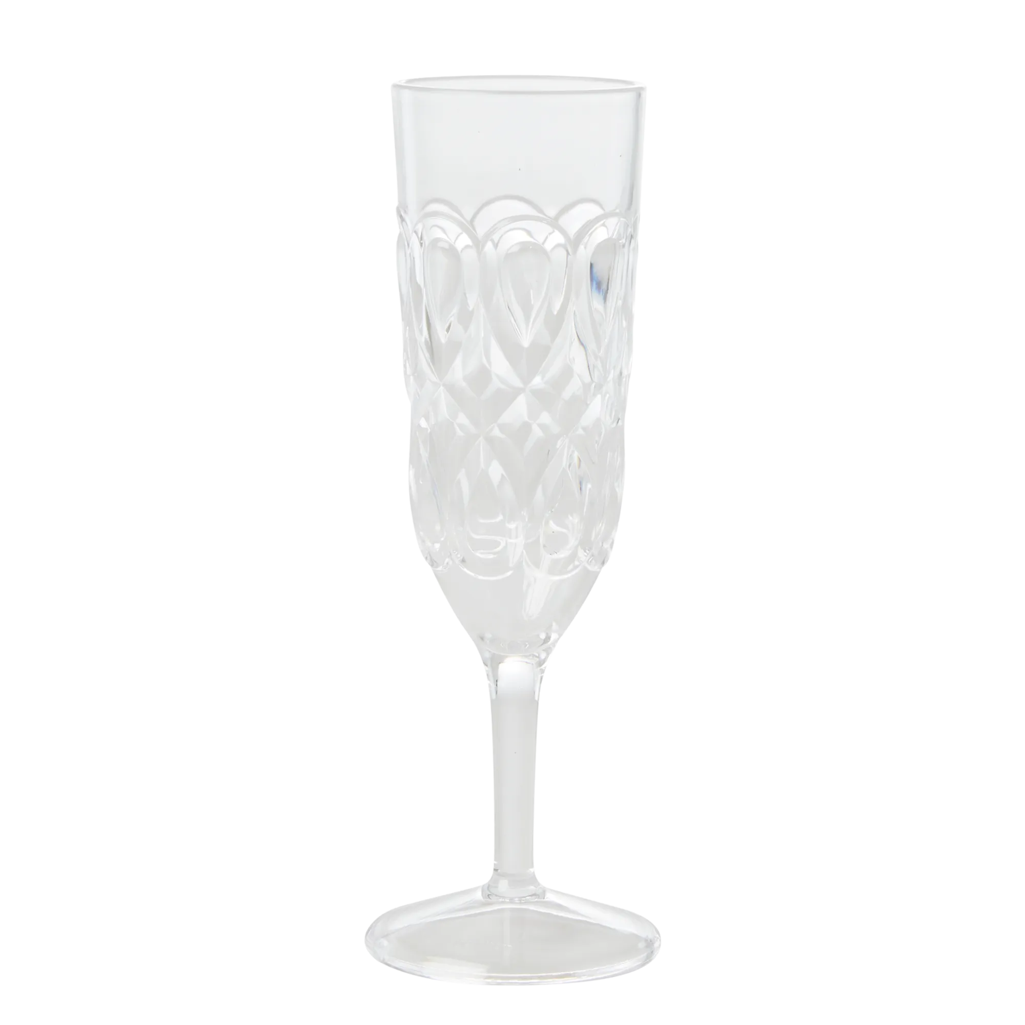 Acrylic Champagne Glass - Clear