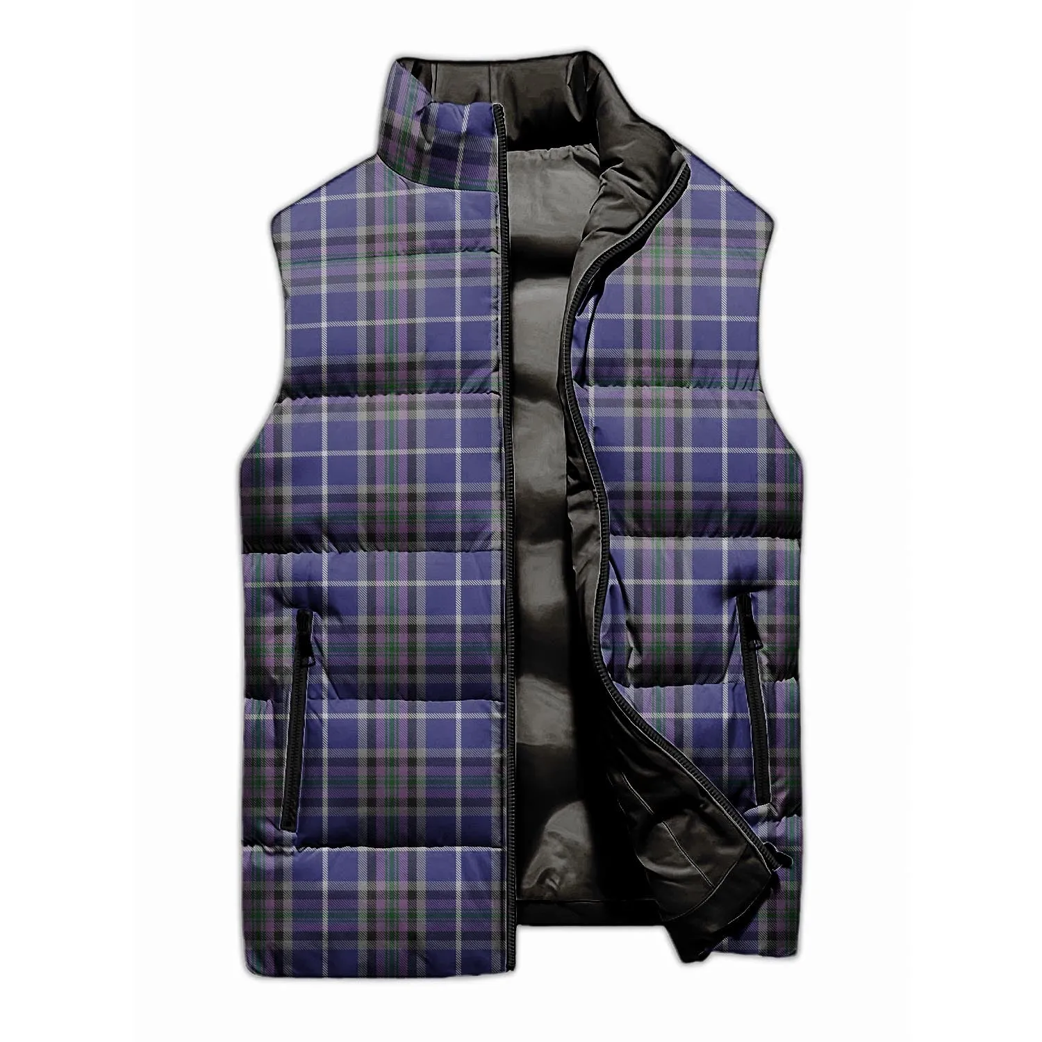 Alexander of Menstry Tartan Sleeveless Puffer Jacket