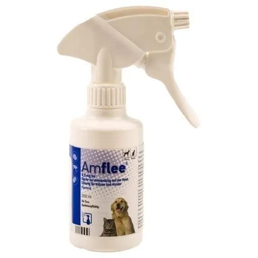 AMFLEE 2.5 mg-ml spray Fipronil for dogs-cats