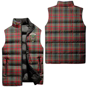 Anderson of Arbrake Tartan Sleeveless Puffer Jacket with Family Crest