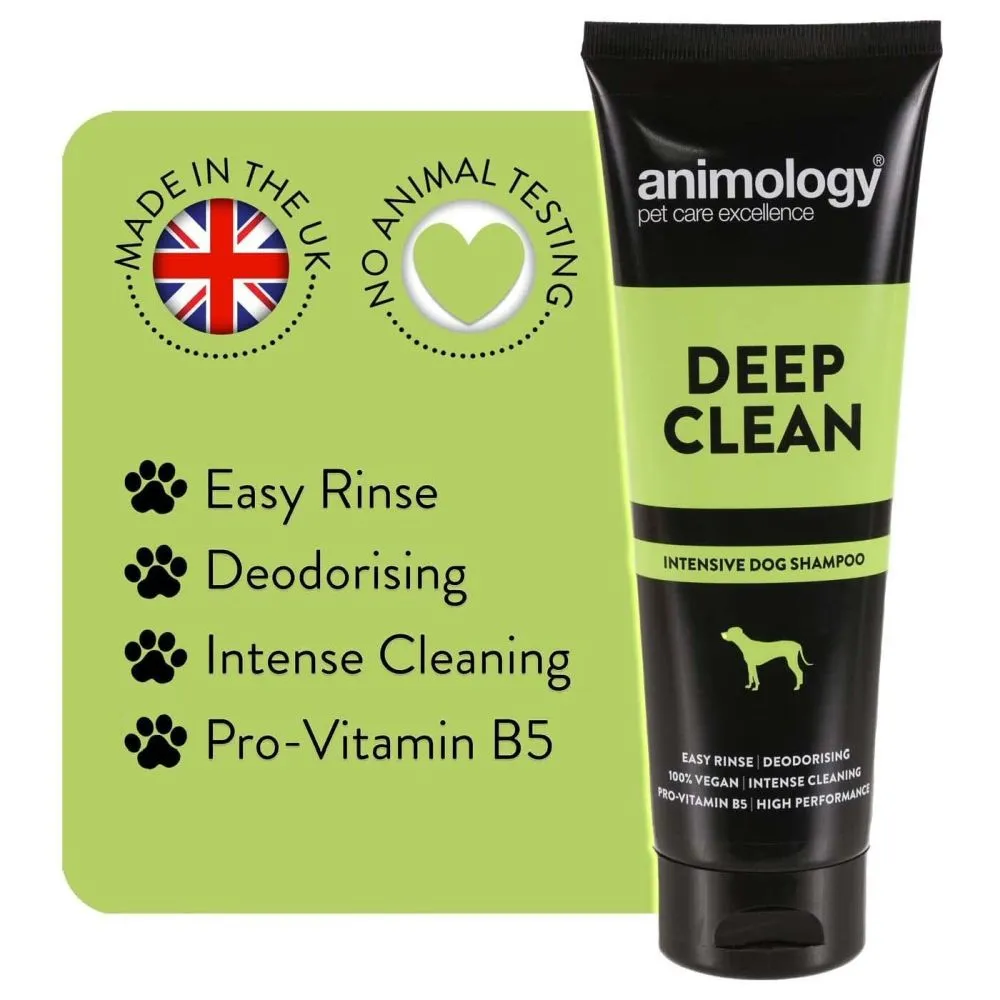 Animology 250ml Deep Clean Shampoo for Dogs