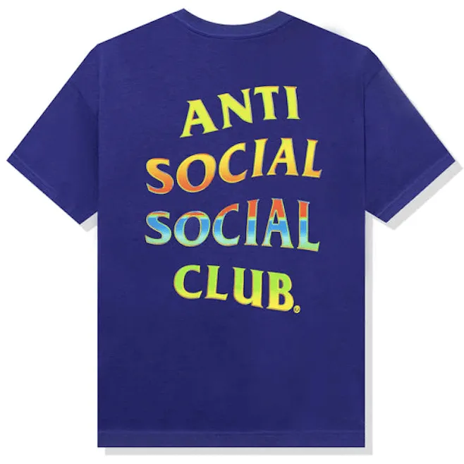 Anti Social Social Club Thermal Internal T-shirt Purple