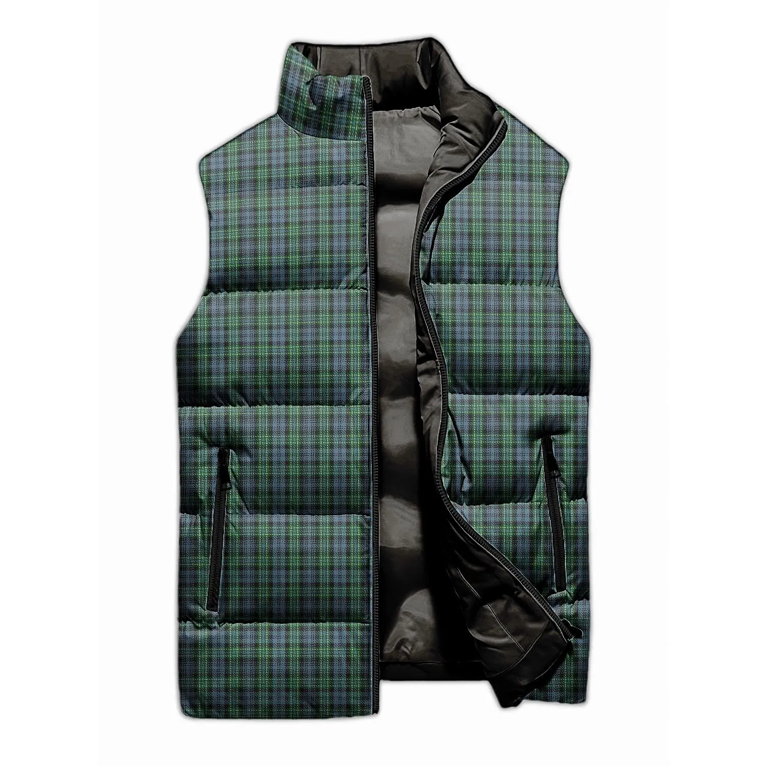 Arbuthnot Tartan Sleeveless Puffer Jacket