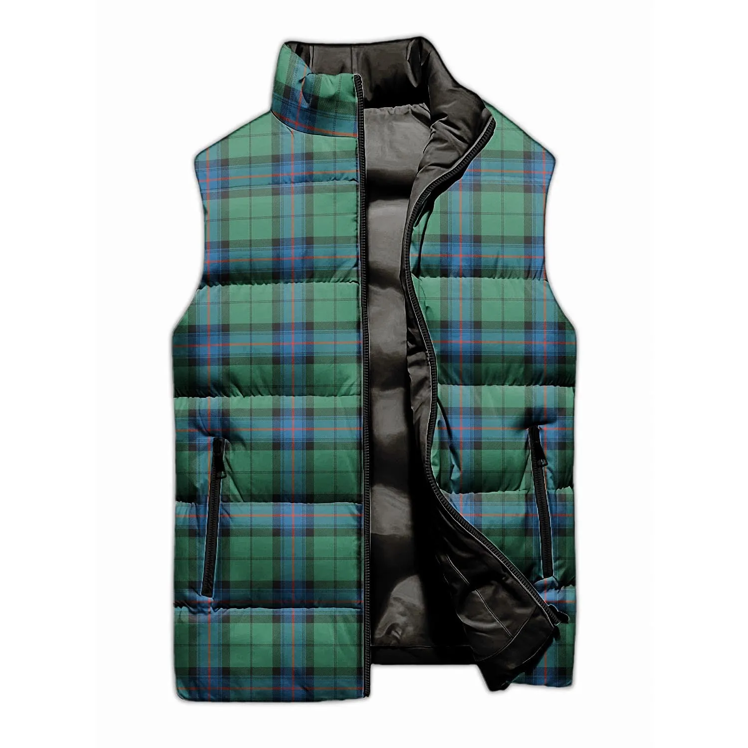 Armstrong Ancient Tartan Sleeveless Puffer Jacket