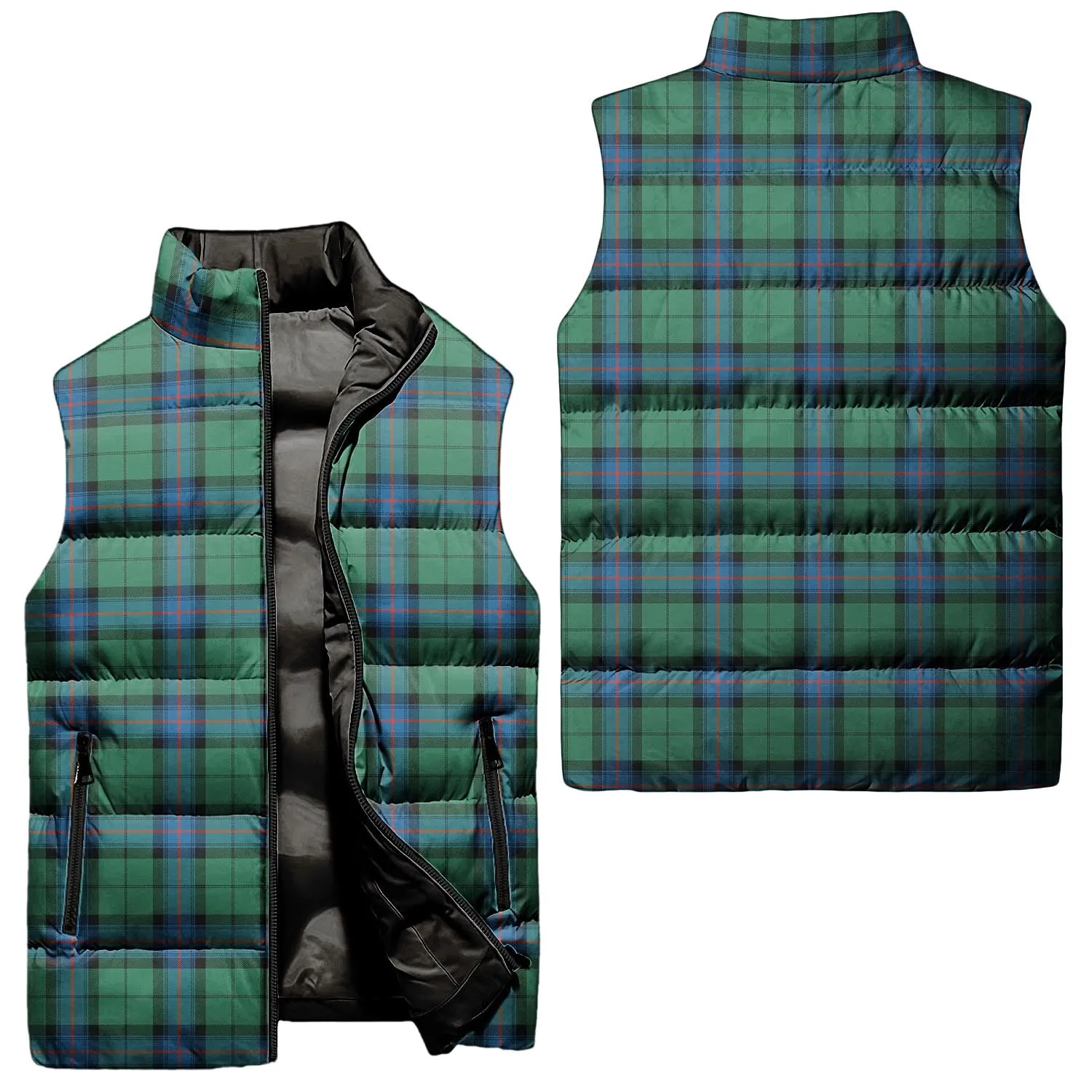 Armstrong Ancient Tartan Sleeveless Puffer Jacket