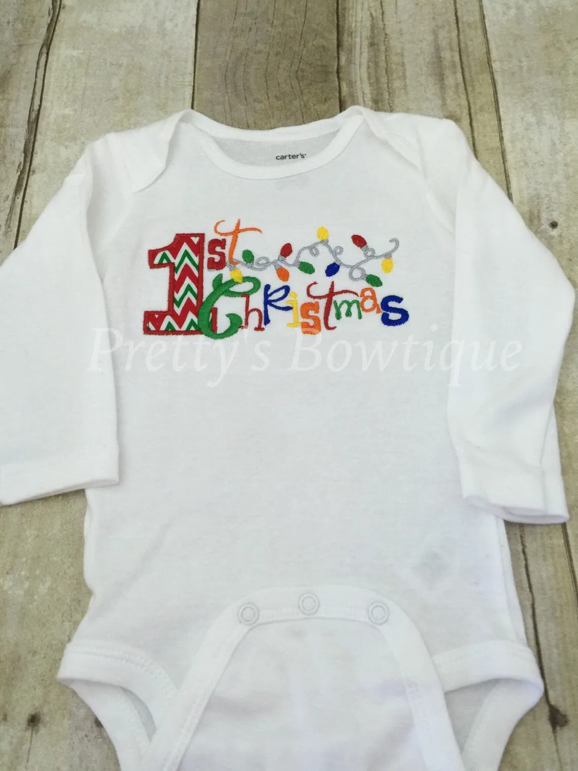 Baby boy My 1st Christmas - First Christmas bodysuit or shirt christmas legwarmers