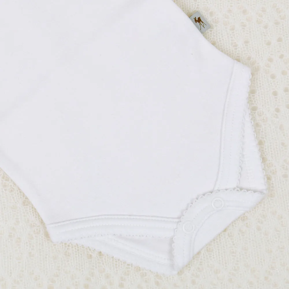 Baby Fawn Bodysuit - White