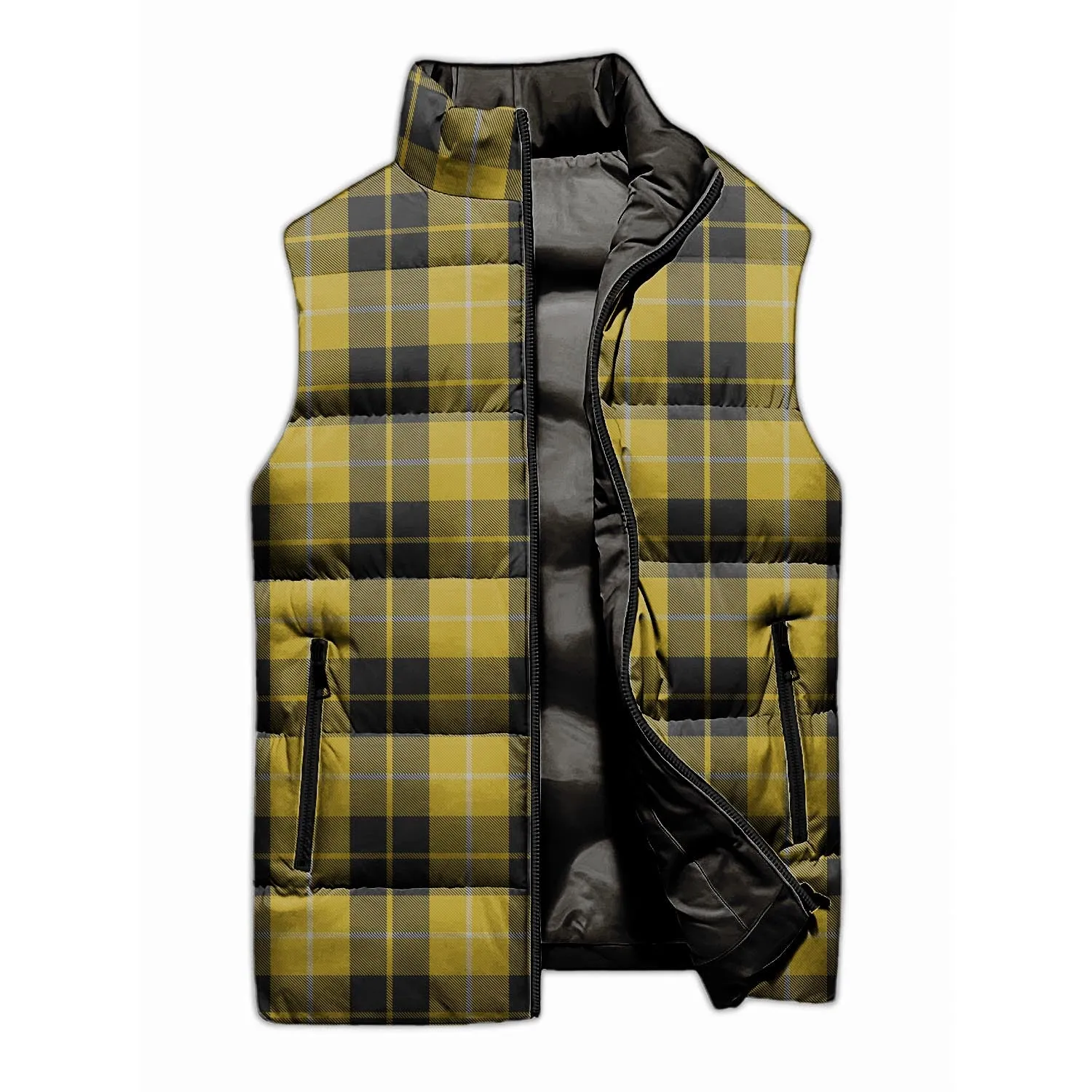 Barclay Dress Tartan Sleeveless Puffer Jacket