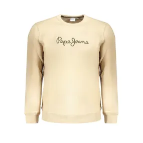 Beige Cotton Sweater