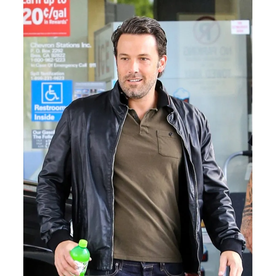 Ben Affleck Black  Jacket