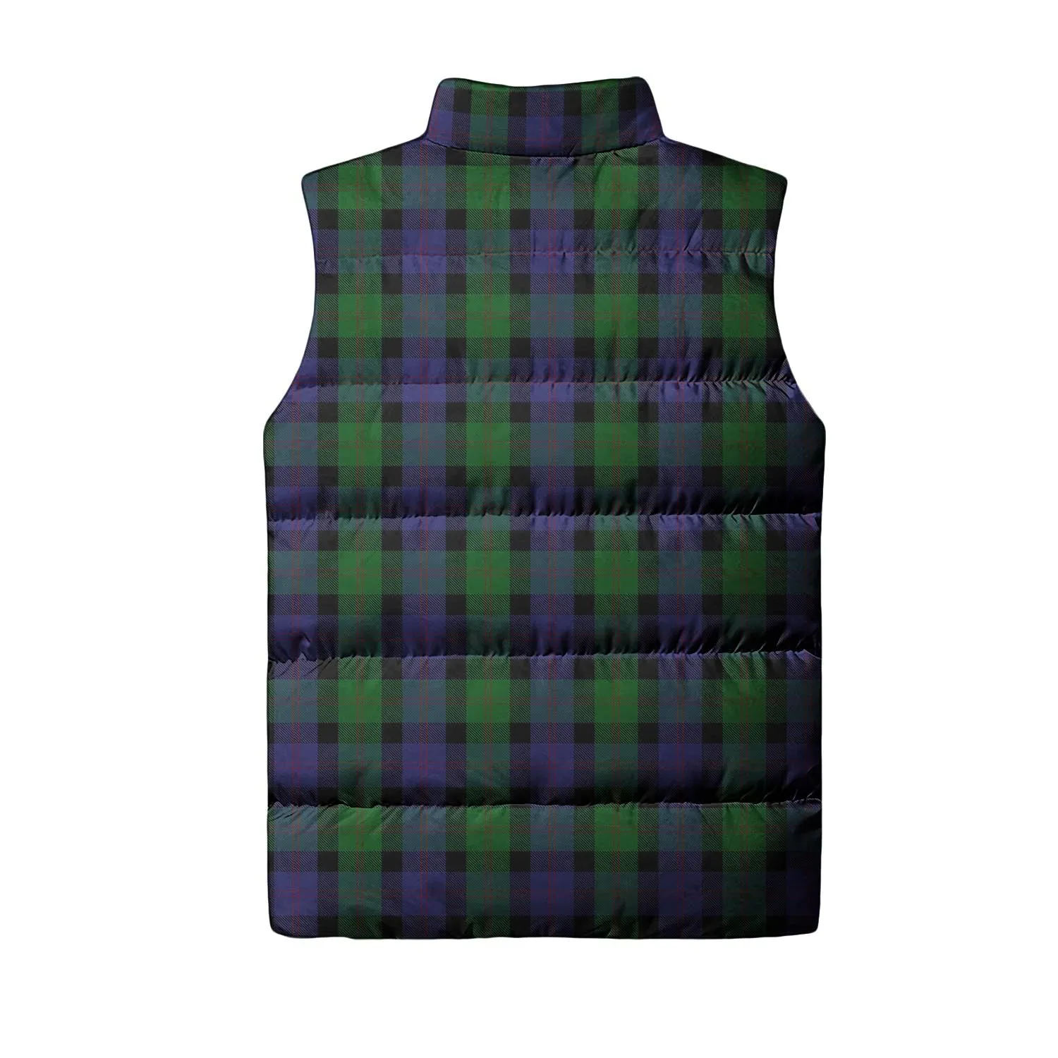 Blair Tartan Sleeveless Puffer Jacket