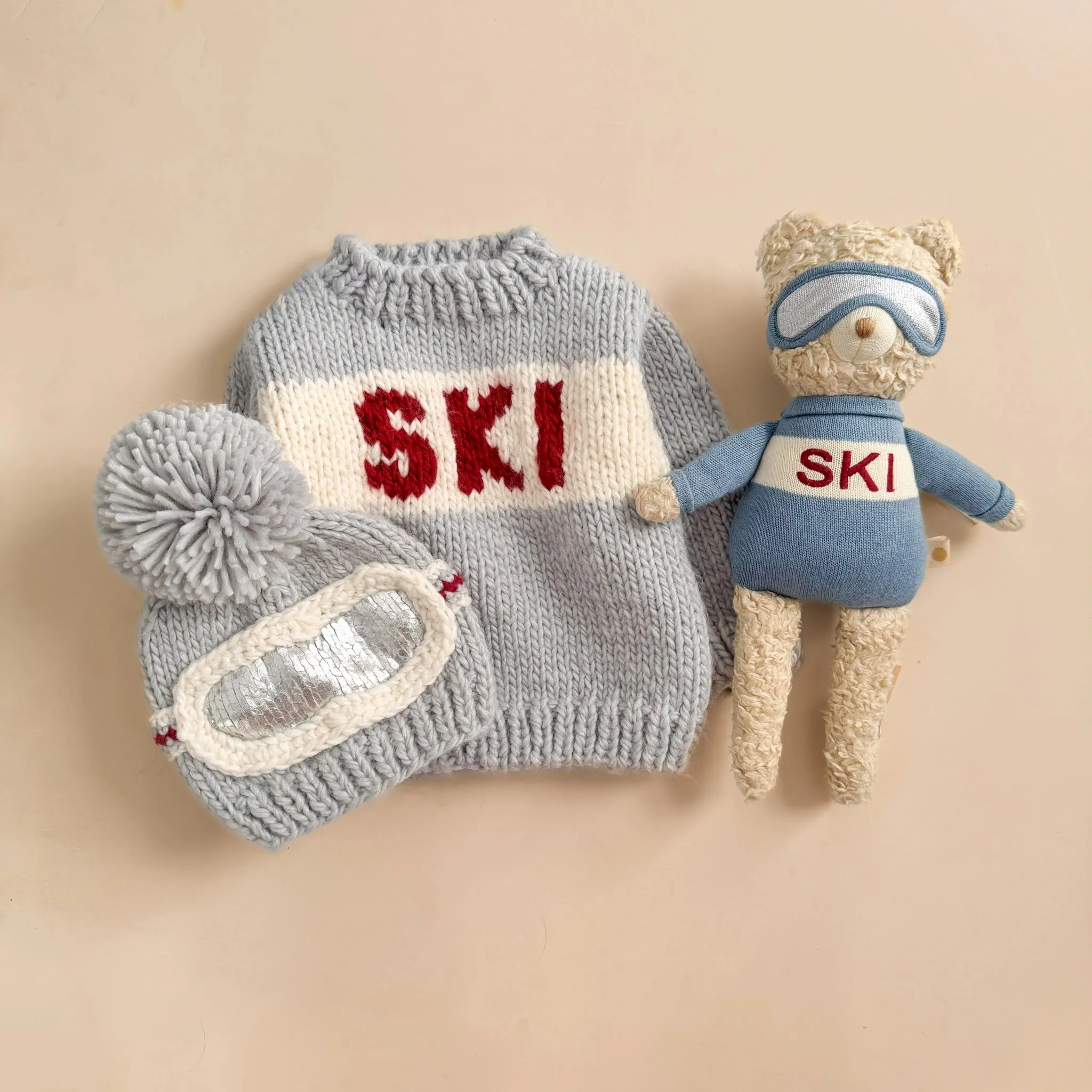 Blueberry Hill Benjamin Bear Ski Stuffie