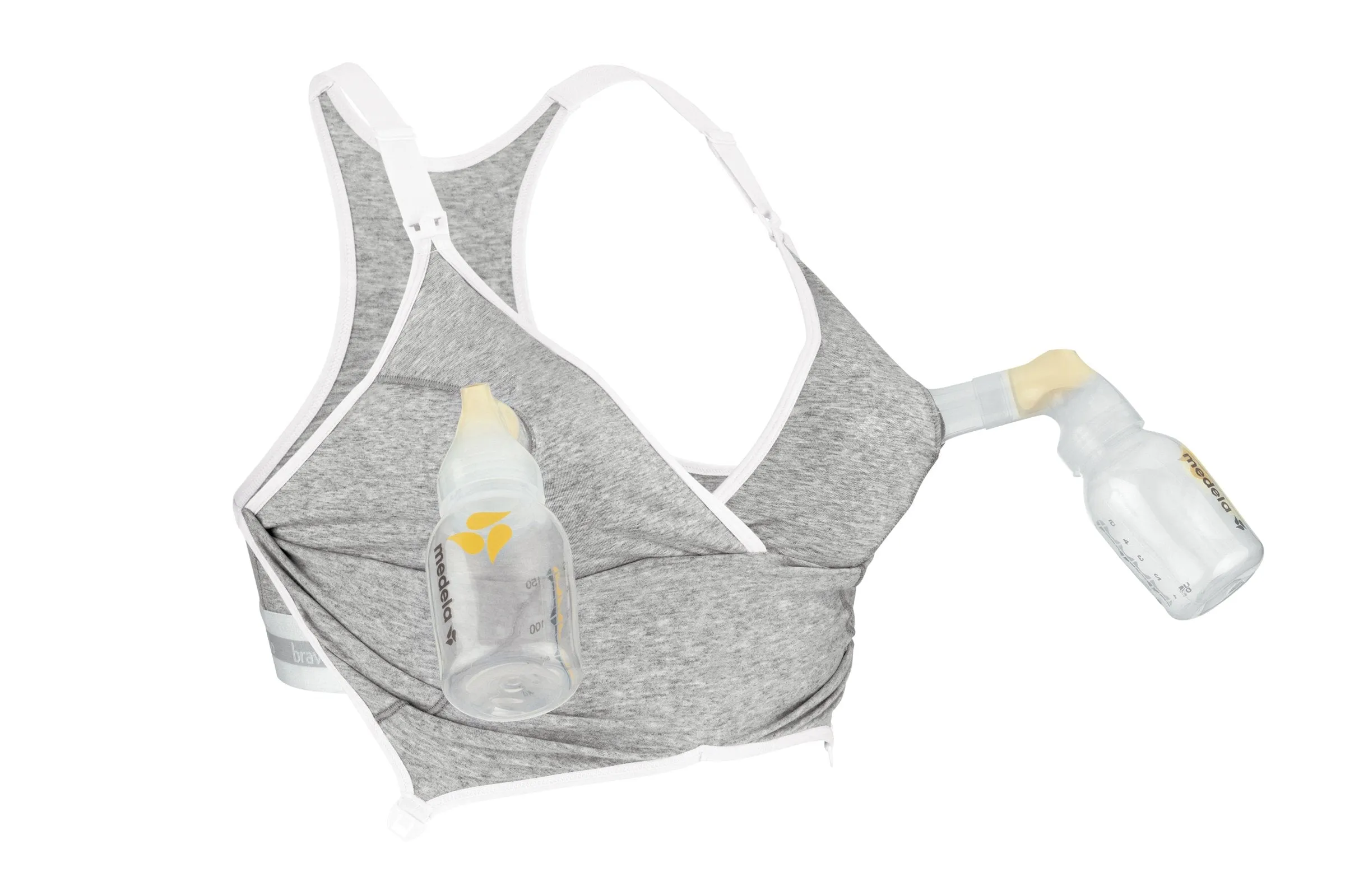 Bravado Designs Original Sustainable Pumping And Nursing Bra - Dove Heather