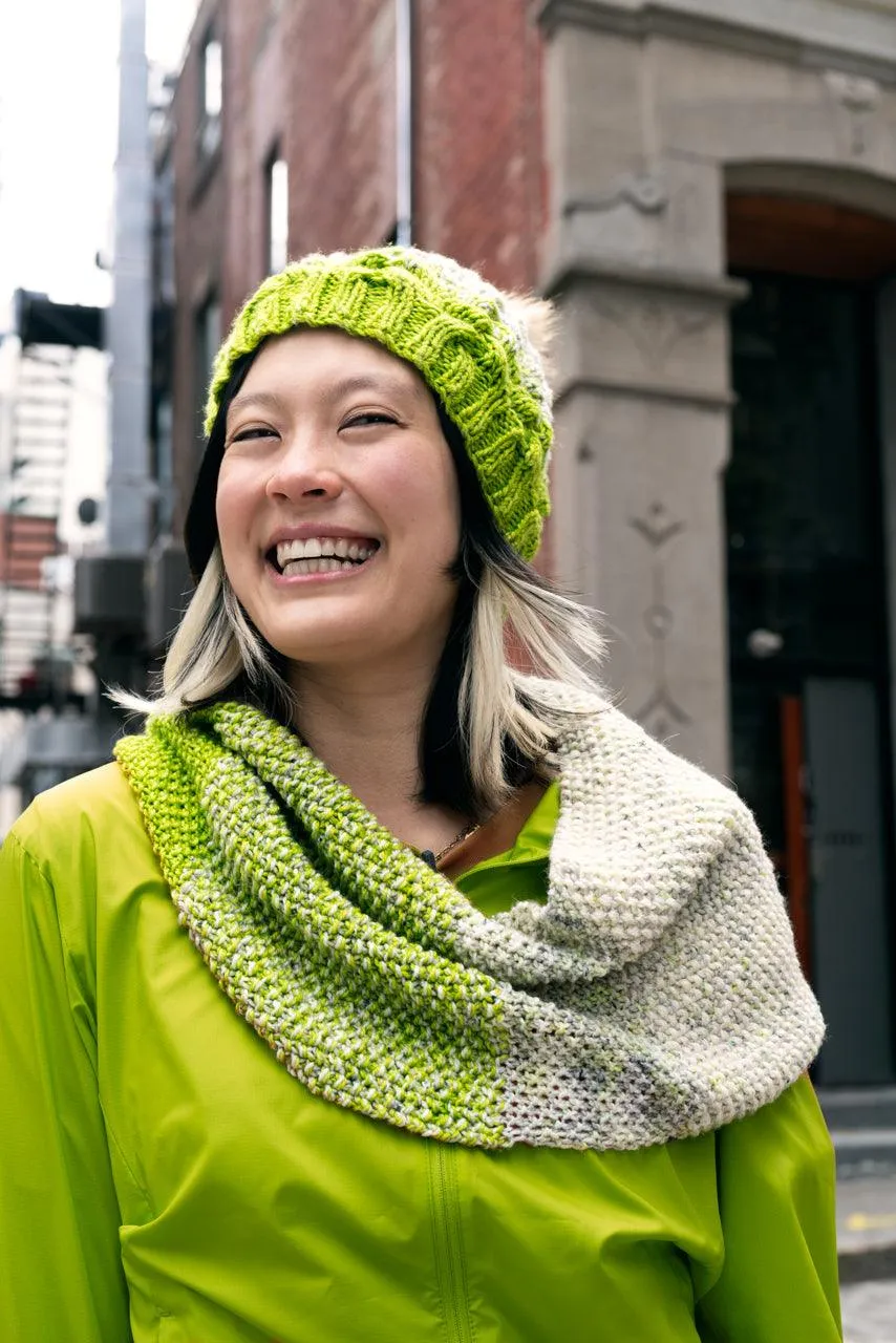 Brin de Folie Matching Hat & Scarf | Knitting Patterns