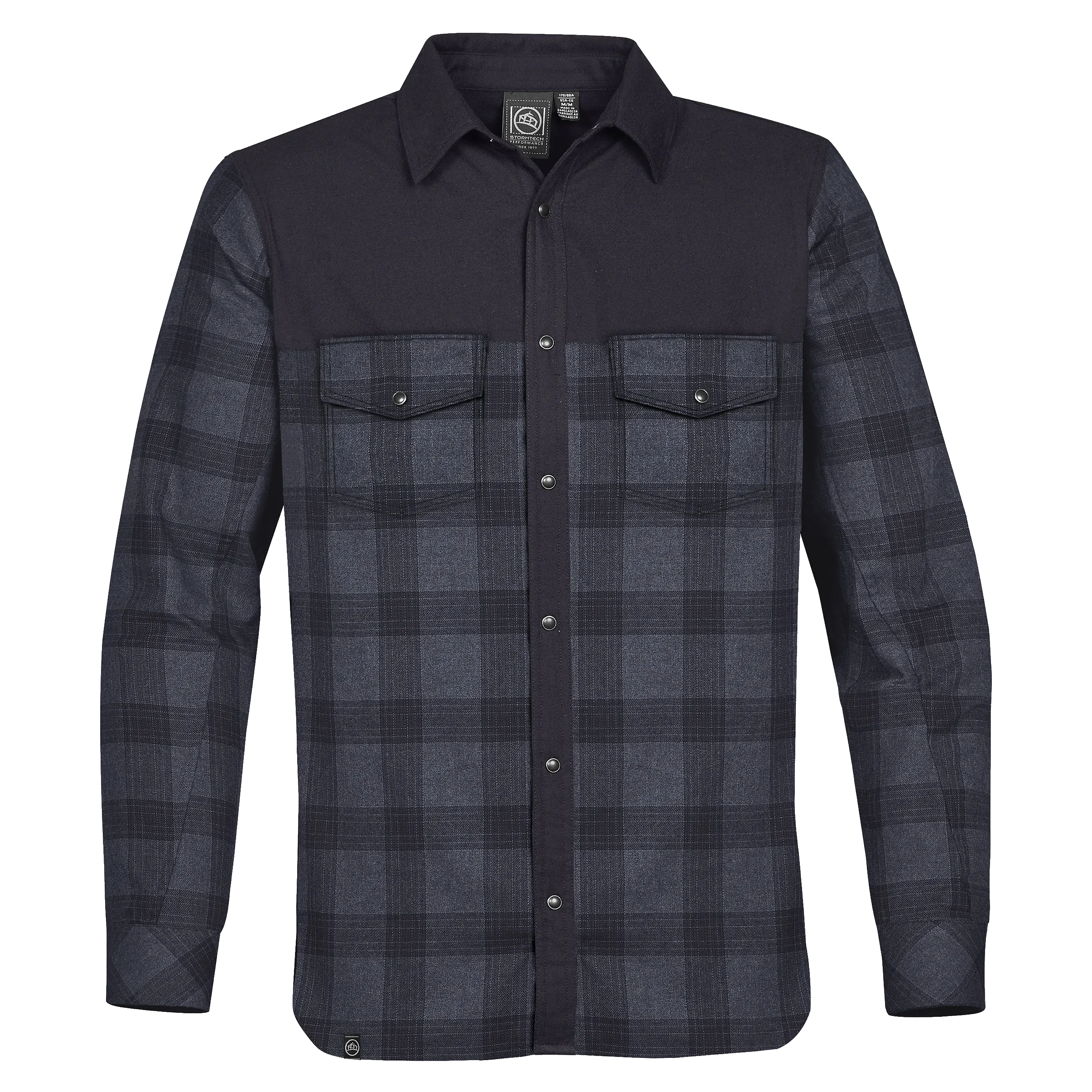 C1864M Mens Thermal Long Sleeve Flannel Shirt