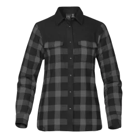 C1864W Womens Thermal Long Sleeve Flannel Shirt