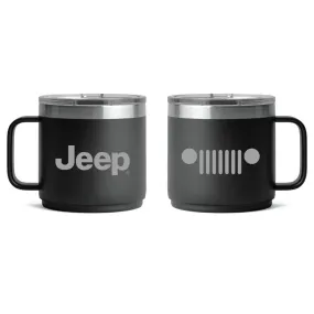 Camper Mug - Jeep Insulated - Black