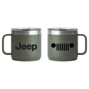 Camper Mug - Jeep Insulated - Green