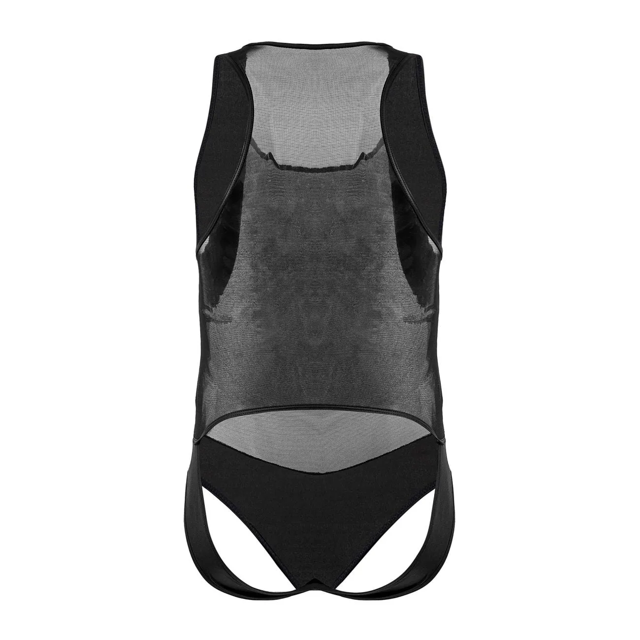 CandyMan 99716X Work-N-Out Bodysuit Color Black