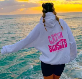 CATCH SUNSETS COMFORT COLORS HOODIE