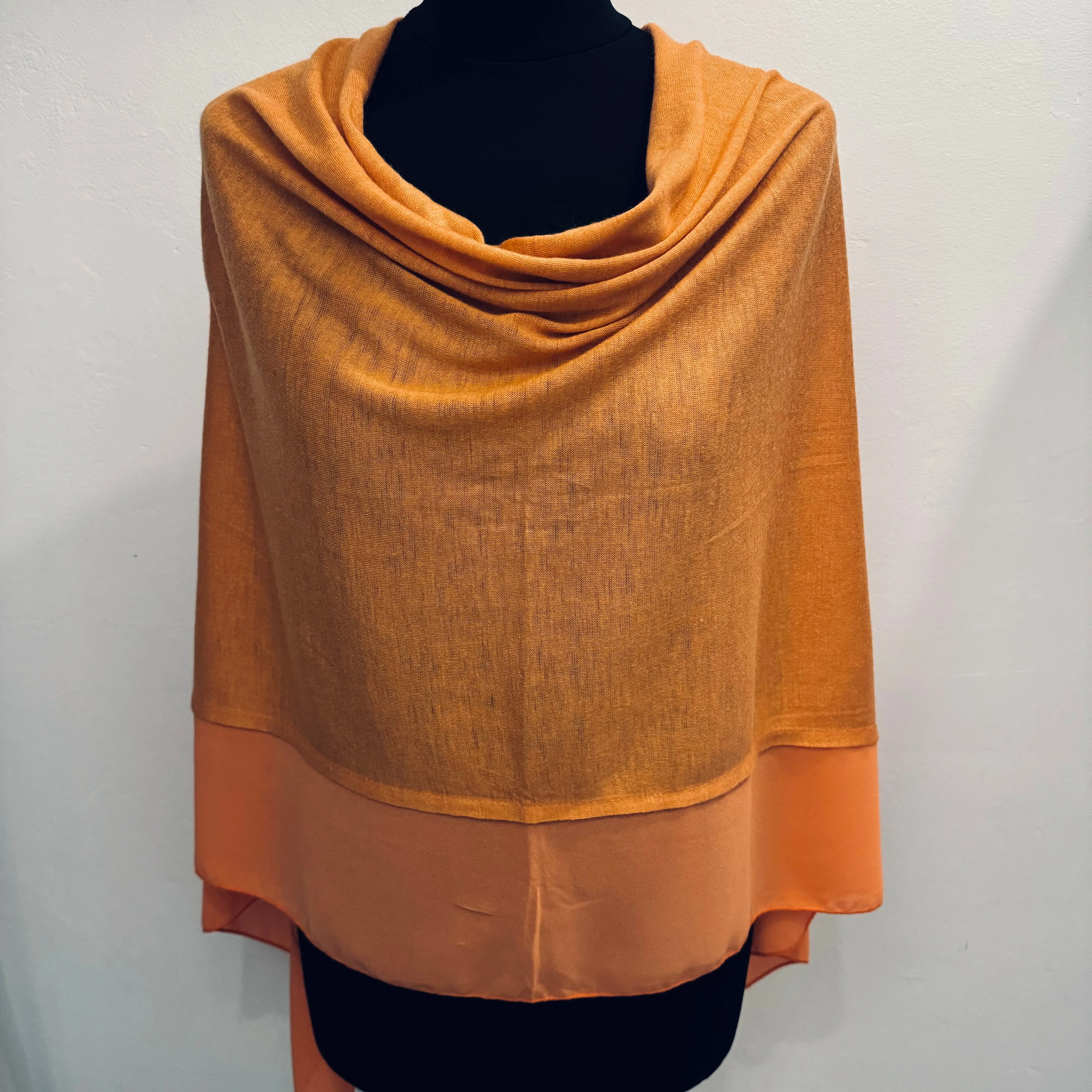 Chiffon Edge Poncho