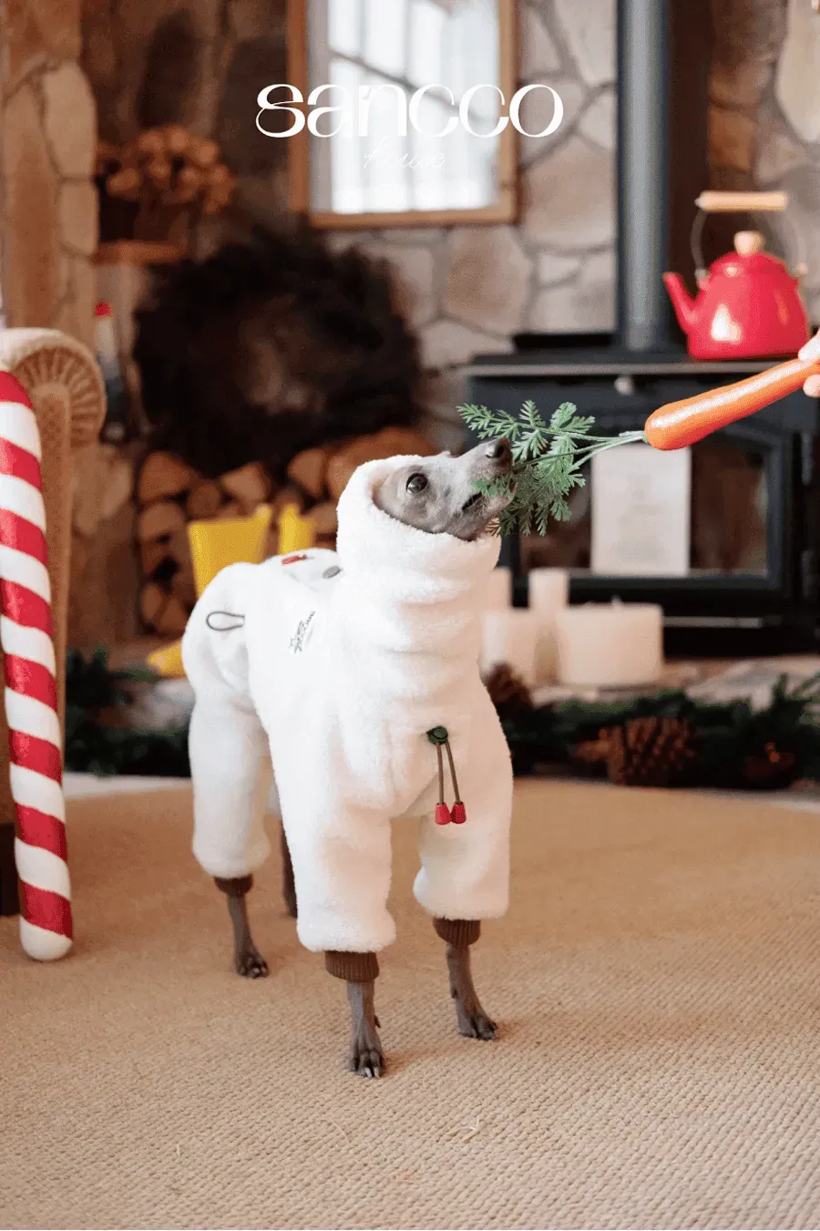 Christmas Limited Edition - Fleece Dog Jumpsuit