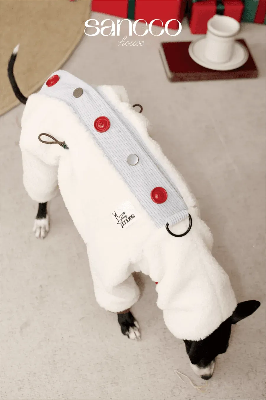 Christmas Limited Edition - Fleece Dog Jumpsuit