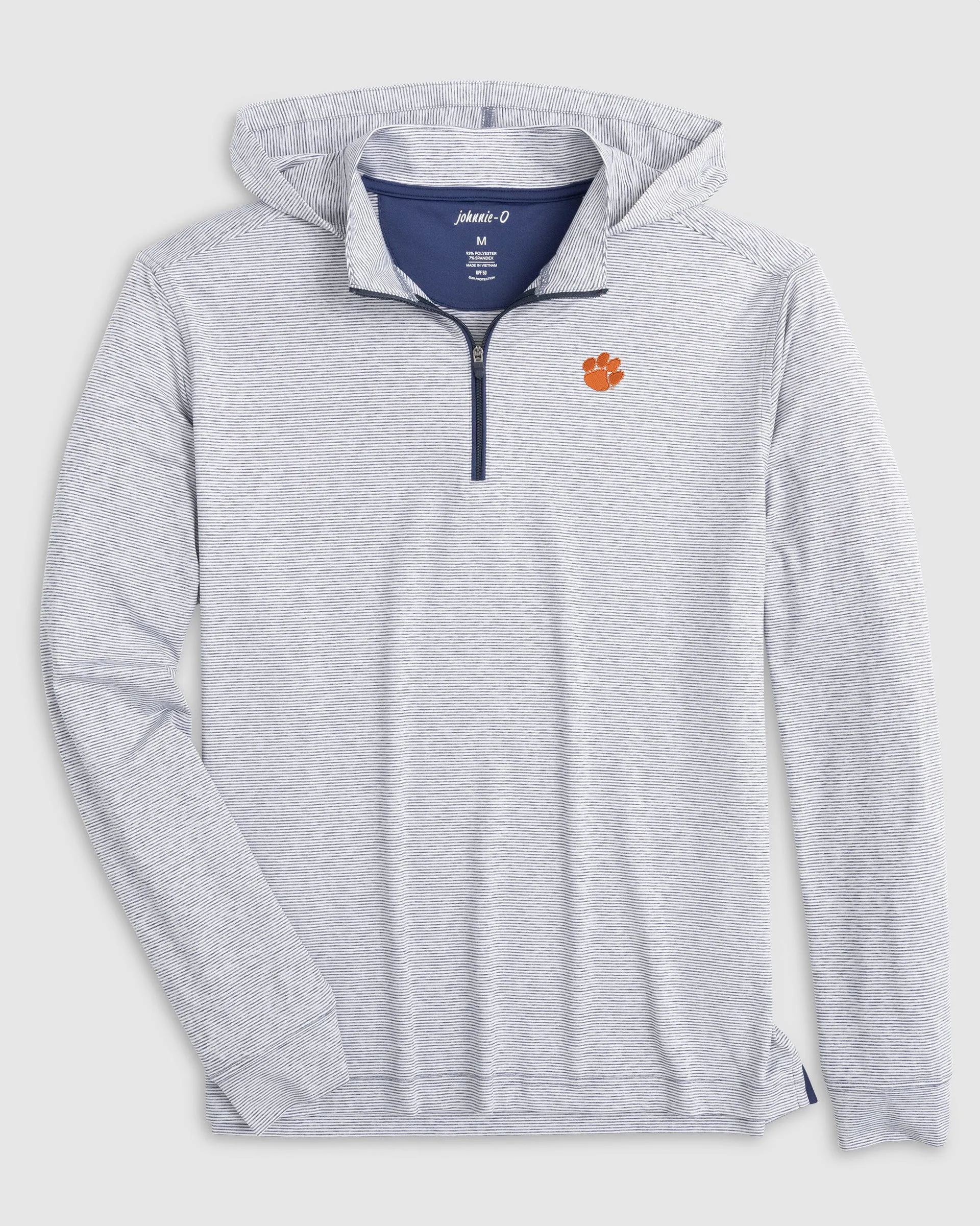 Clemson Hybrid Performance 1/4 Zip Hoodie