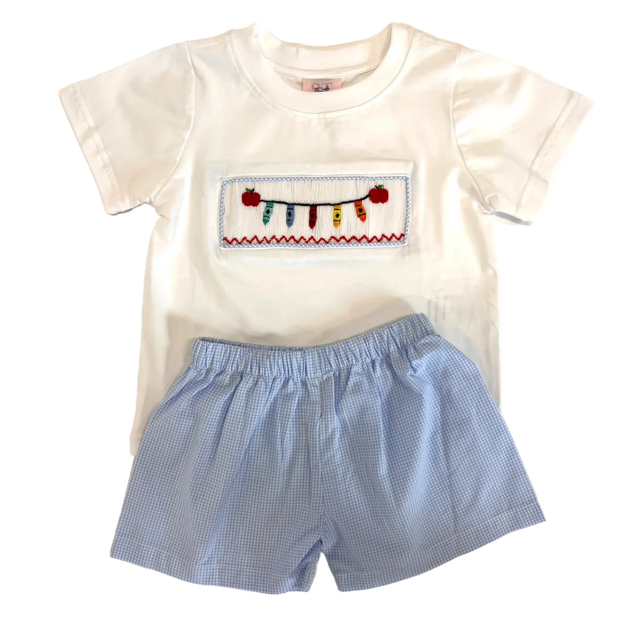 Color Me Smocked Shorts Set