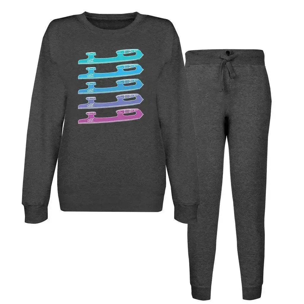 Color Shift Blade Unisex Sweatshirt Lounge Set