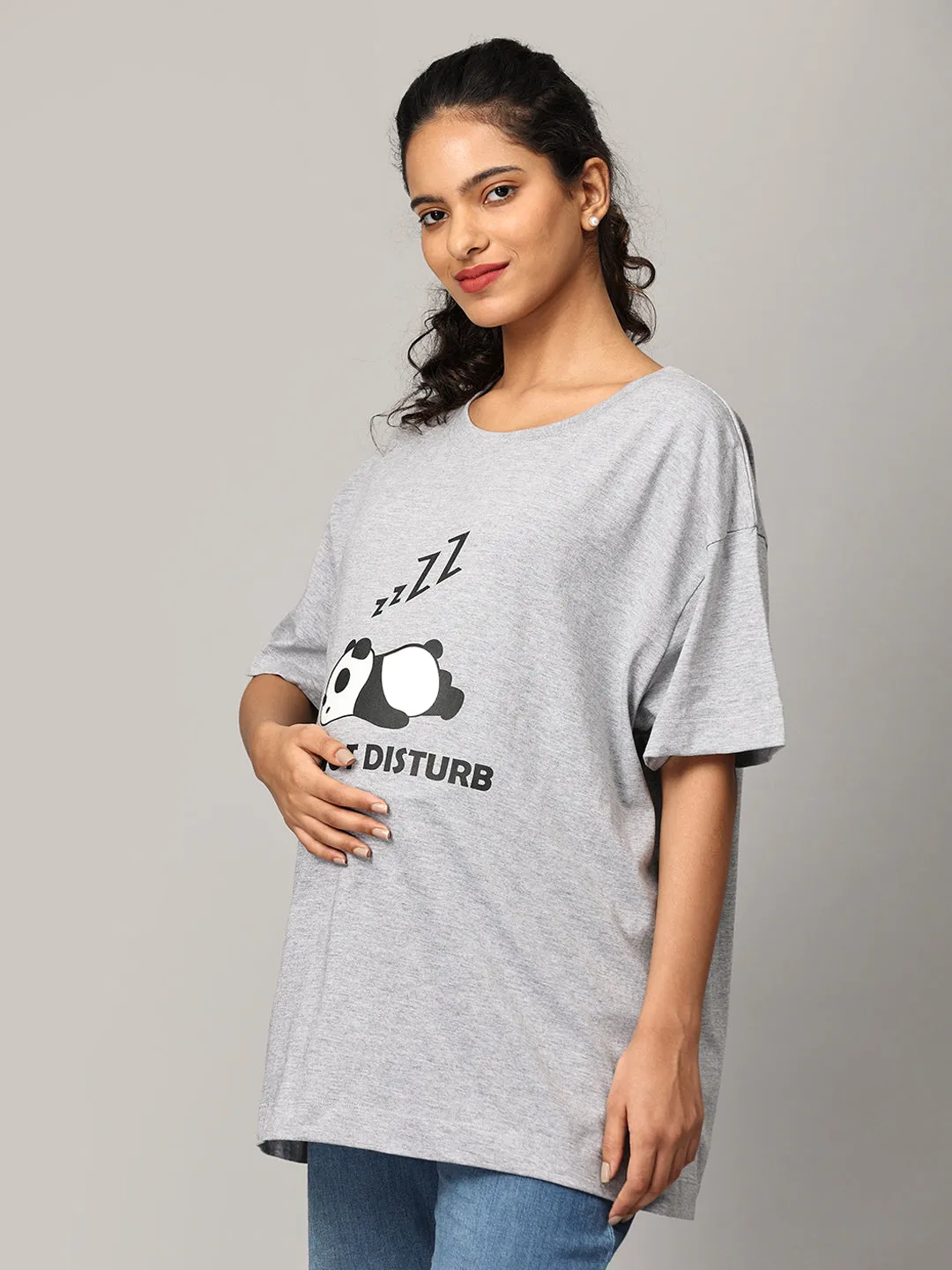 Combo Of 2 Oversized Mumma T shirts