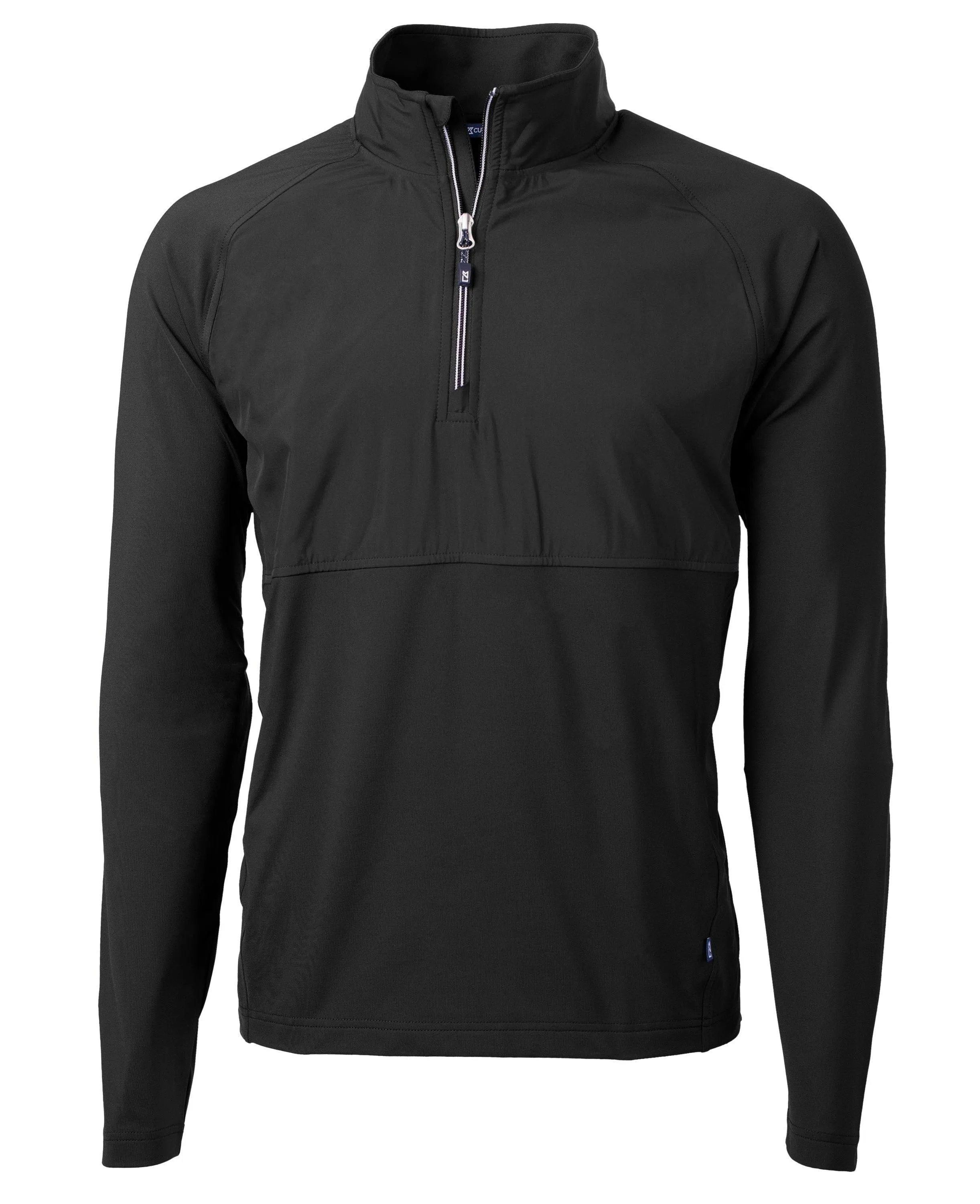 Cutter & Buck - Men's Adapt Eco Knit Hybrid Quarter-Zip Pullover