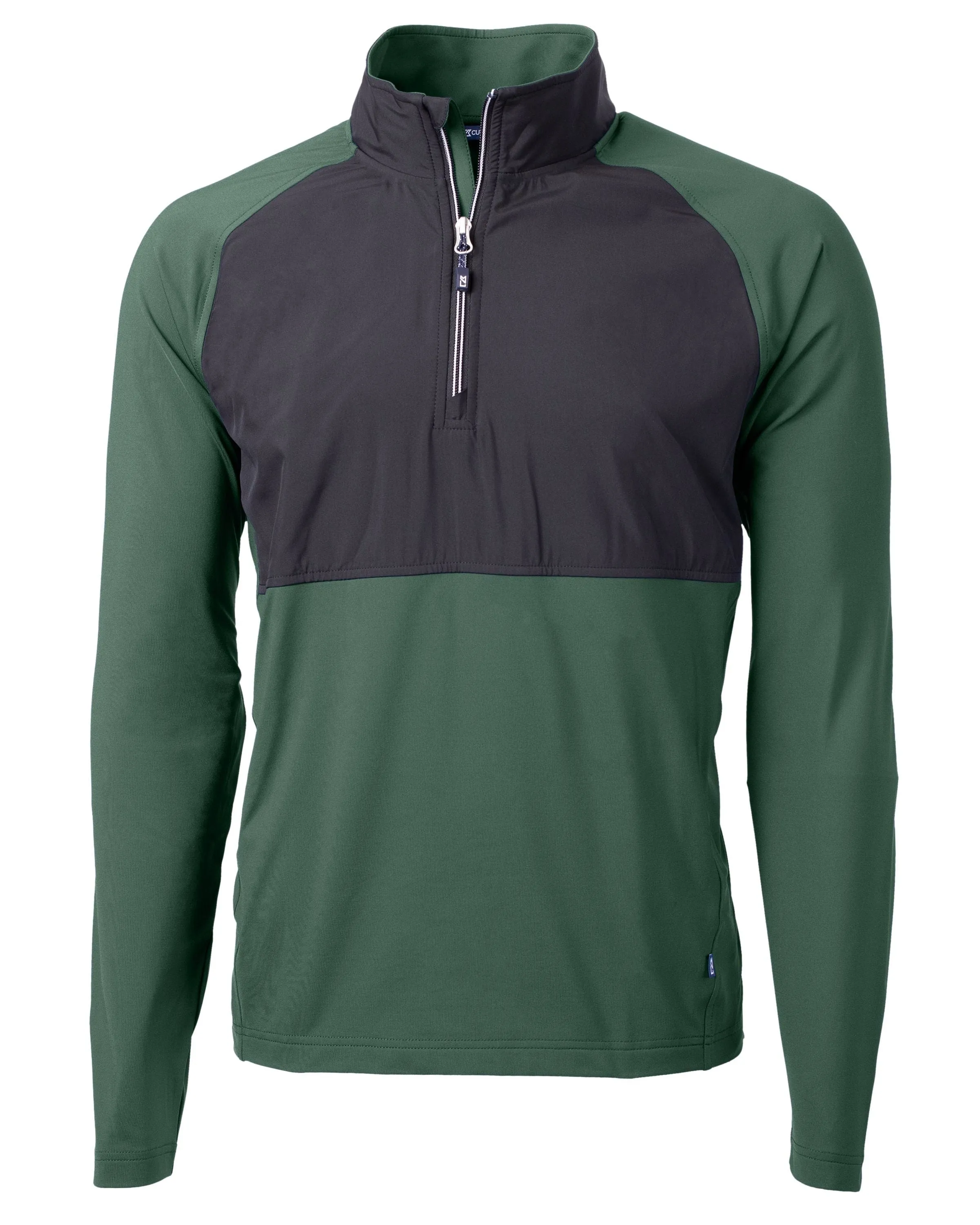 Cutter & Buck - Men's Adapt Eco Knit Hybrid Quarter-Zip Pullover