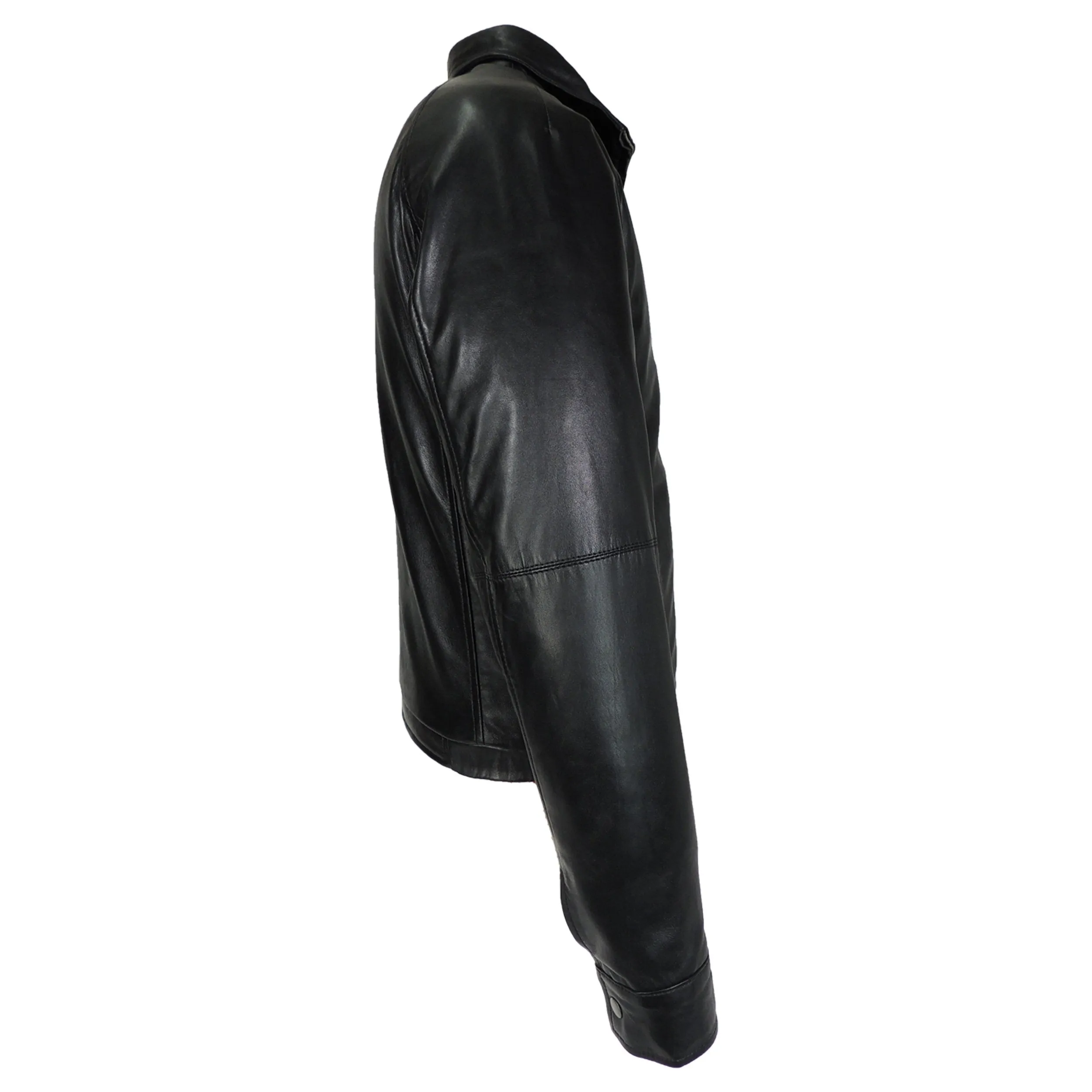 Dali Mens Leather Jacket with filler lining