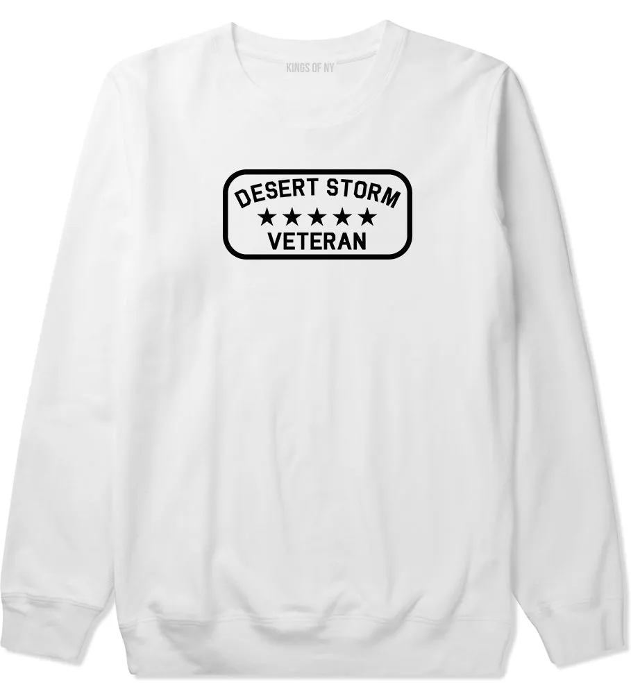 Desert Storm Veteran Mens Crewneck Sweatshirt