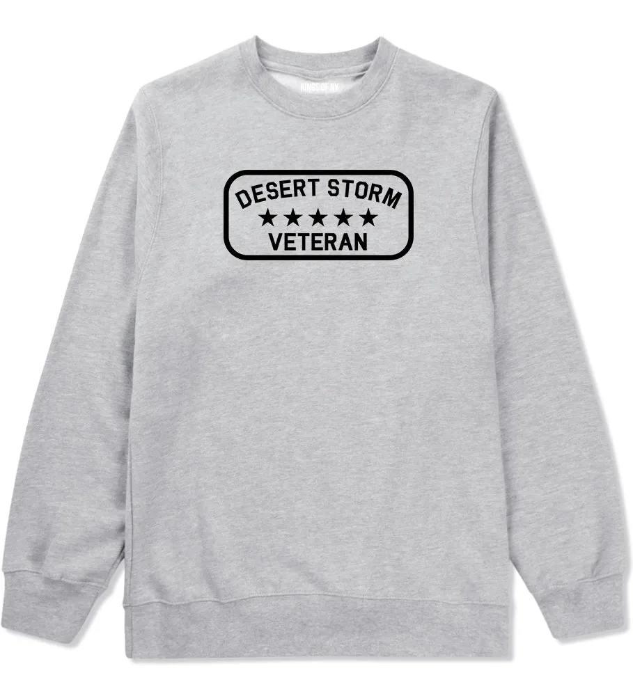 Desert Storm Veteran Mens Crewneck Sweatshirt