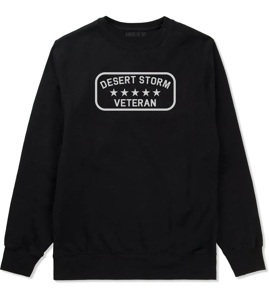 Desert Storm Veteran Mens Crewneck Sweatshirt