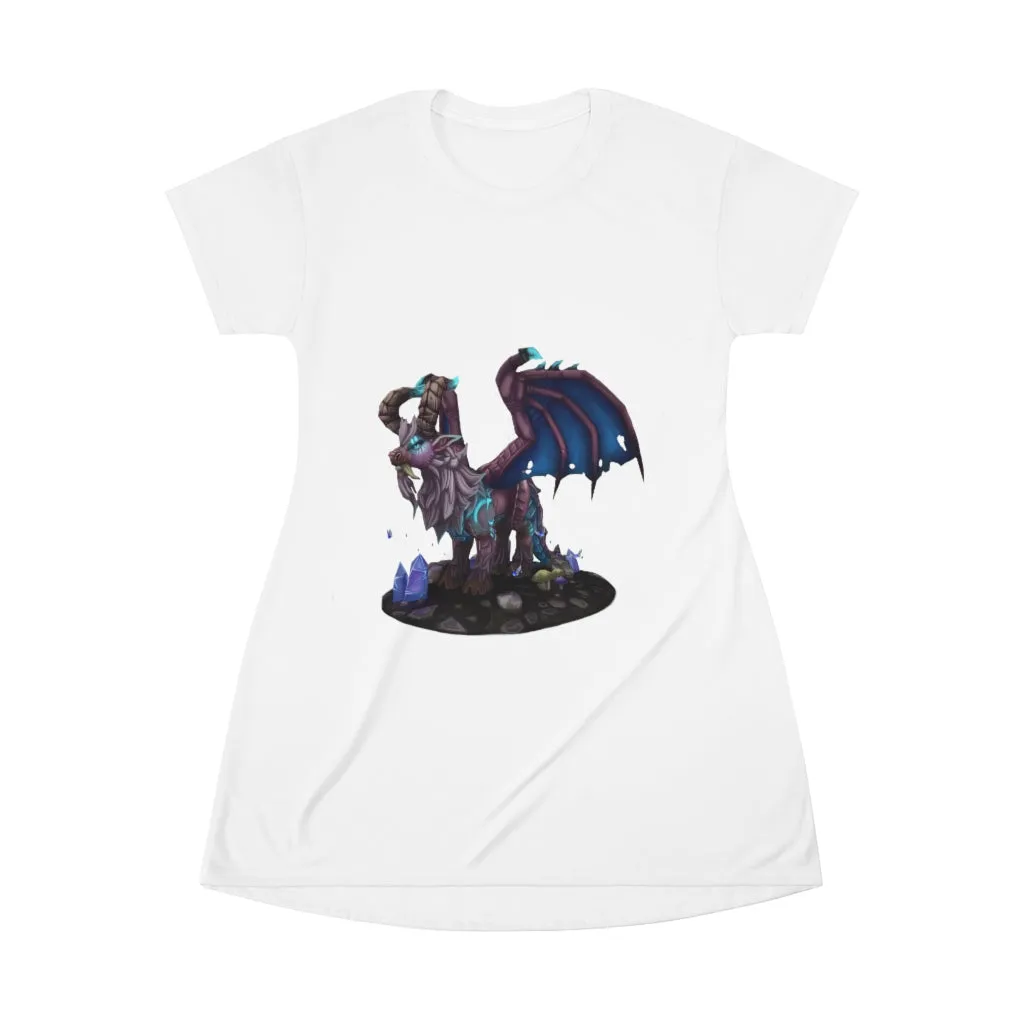 Deviant Dungeon Lurker All Over Print T-Shirt Dress