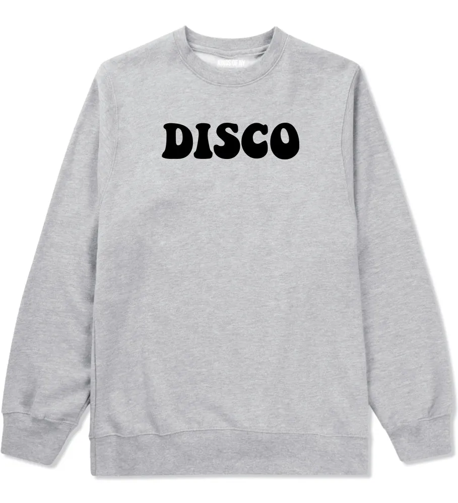 Disco Music Mens Crewneck Sweatshirt