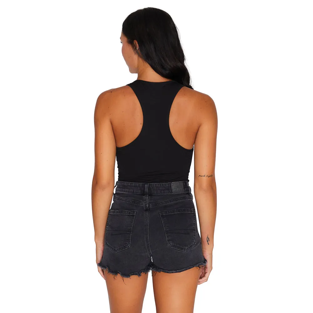 Emory Black Bodysuit