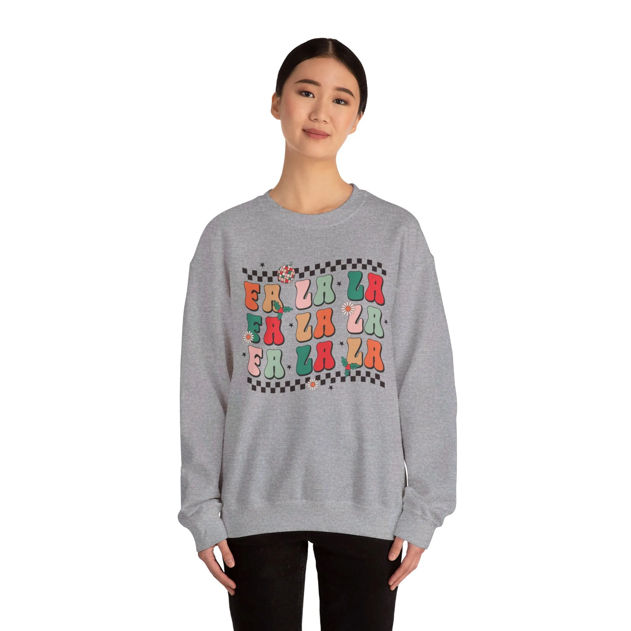 Fa La La Unisex Heavy Blend™ Crewneck Sweatshirt