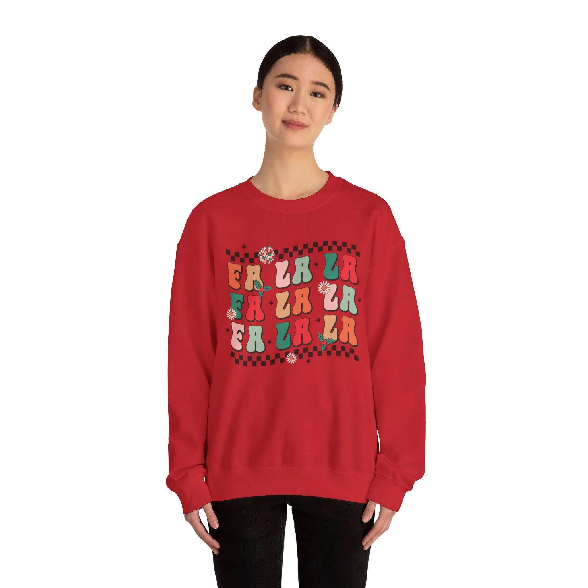 Fa La La Unisex Heavy Blend™ Crewneck Sweatshirt