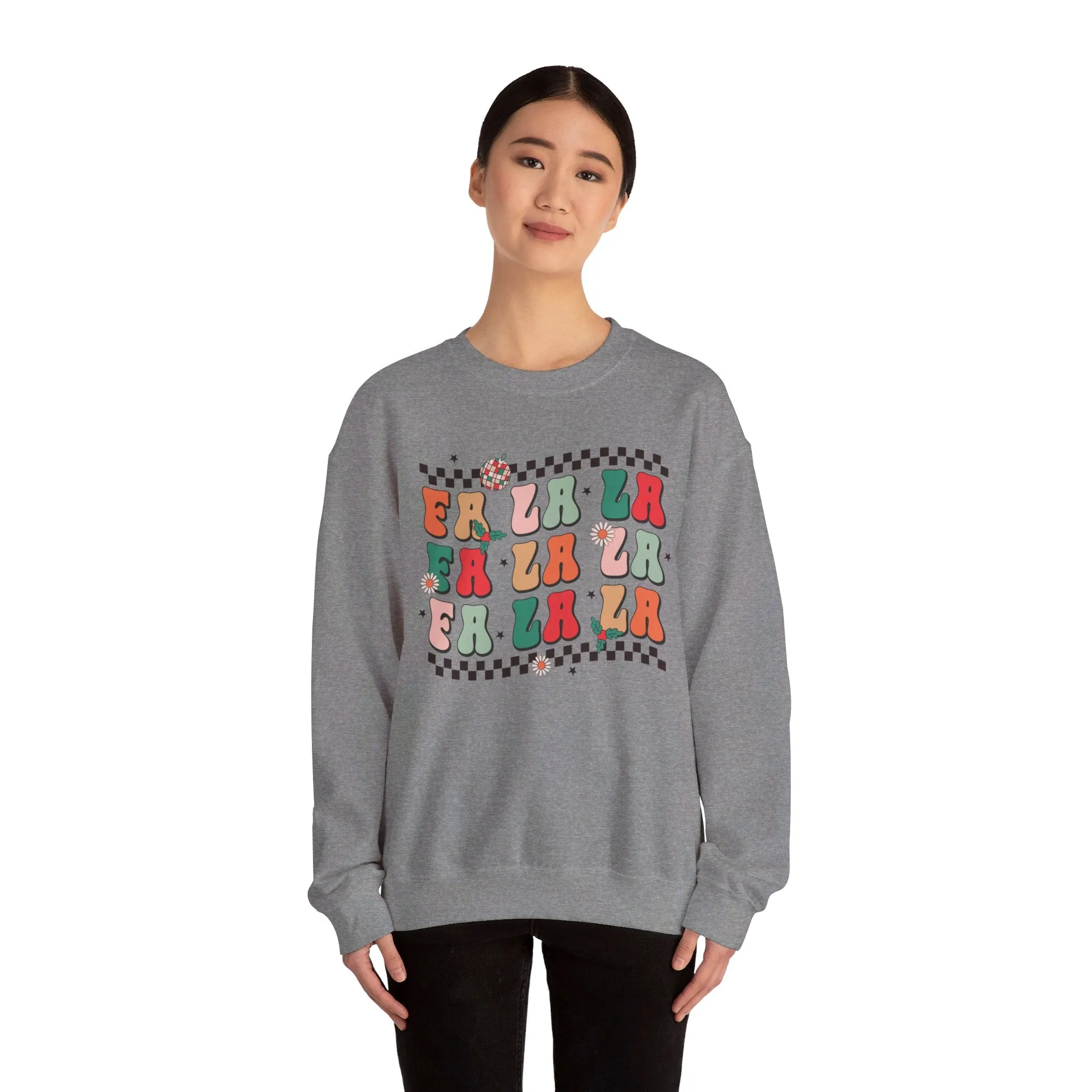 Fa La La Unisex Heavy Blend™ Crewneck Sweatshirt