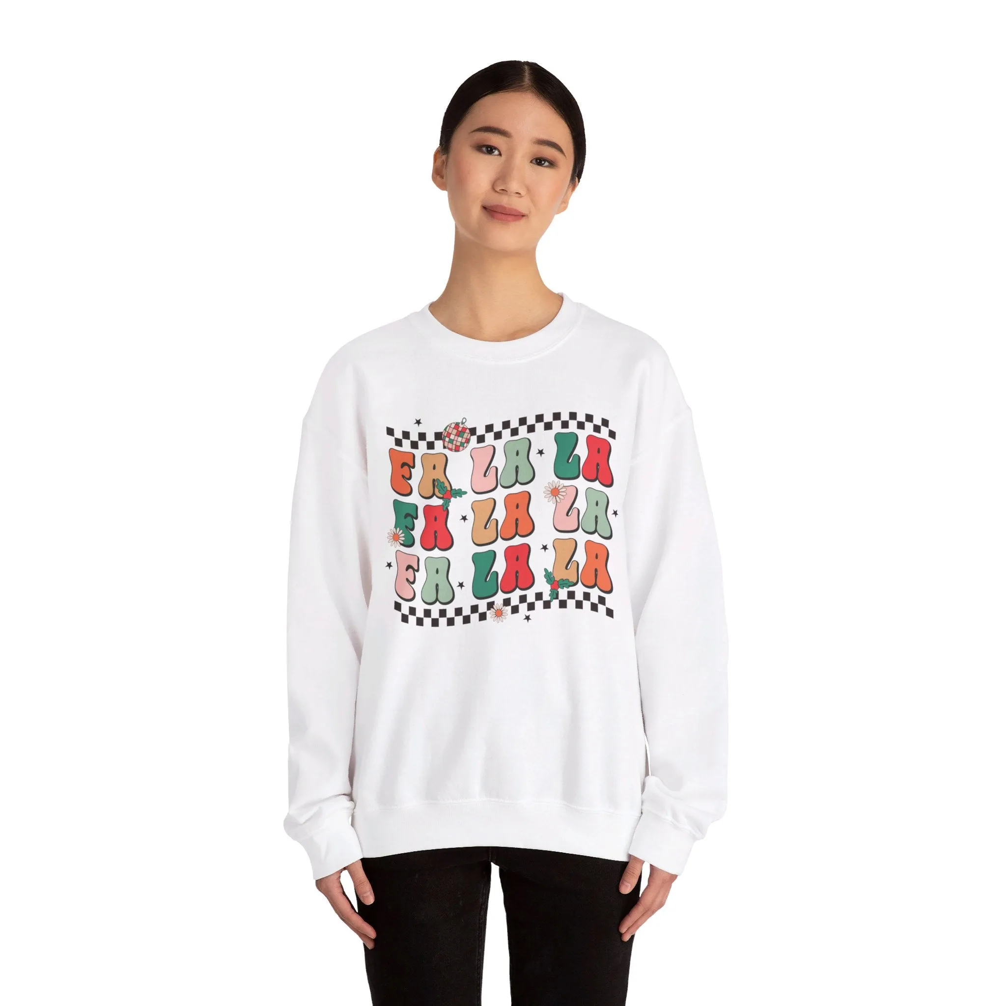 Fa La La Unisex Heavy Blend™ Crewneck Sweatshirt